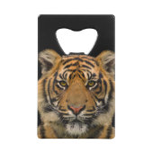 Tijger 🐯 Roestvrijstalen flesopening Creditkaart Flessenopener (Achterkant)