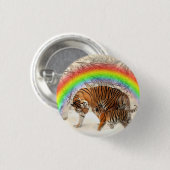 tijger ronde button 3,2 cm (Voorkant /achterkant)