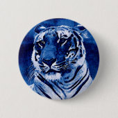 tijger ronde button 5,7 cm (Voorkant)