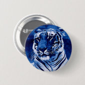 tijger ronde button 5,7 cm (Voorkant /achterkant)