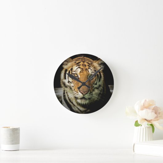 tijger ronde klok (Huis)
