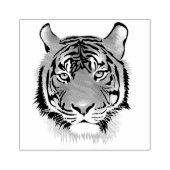 tijger rubberstempel (Afrduk)