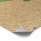 Tijger safari kinderkamer print (Hoek)