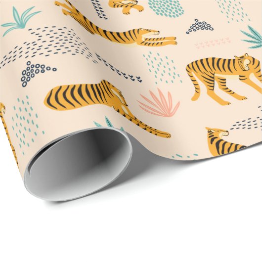 Tijger Sanctuary Wrapping Paper Cadeaupapier (Rol Hoek)