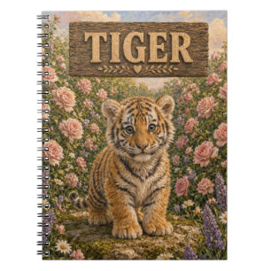 Tijger Schattig Baby Verhalenboek Nursery Dier Notitieboek