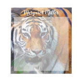 Tijger schilderij notitieblok (Voorkant)