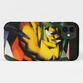 Tijger schilderij van Franz Marc Case-Mate iPhone Case (Achterkant (horizontaal))