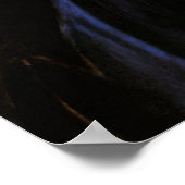 Tijger schilderij van Franz Marc Poster (Hoek)