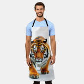 tijger schort (Gedragen)