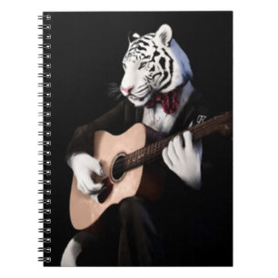 Tijger Serenade – Artistiek Notitieboek Omslag