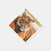 tijger servet (Hoek)