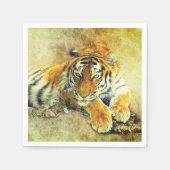 tijger servet (Voorkant)