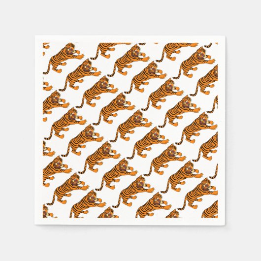 tijger servetten (Voorkant)