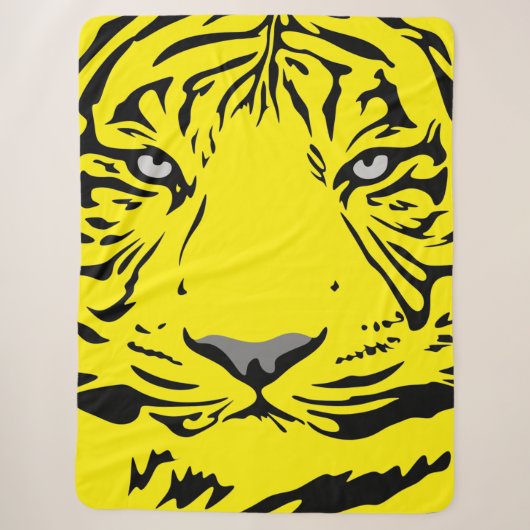 tijger sherpa deken (Voorkant)