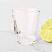 tijger shot glas (Rechts)