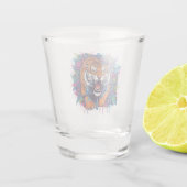 Tijger Shot Glas (Achterkant)
