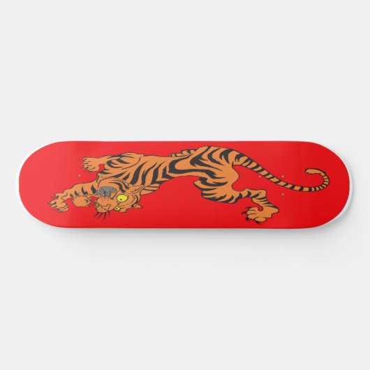 tijger skateboard (Horizontaal)