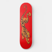 tijger skateboard (Voorkant)