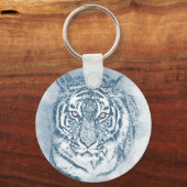 tijger sleutelhanger (Achterkant)