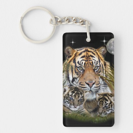 tijger sleutelhanger (Voorkant)