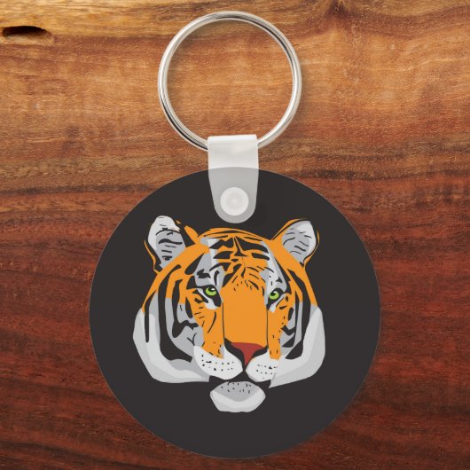 tijger sleutelhanger (Voorkant)