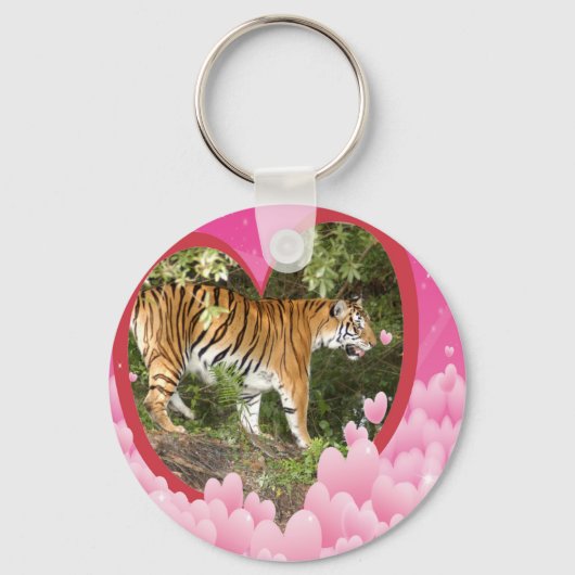 Tijger Sleutelhanger (Voorkant)