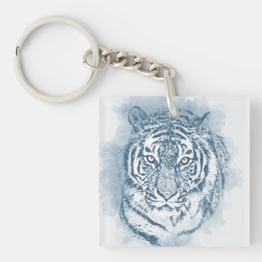 tijger sleutelhanger (voorkant)