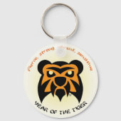 Tijger Sleutelhanger (Voorkant)