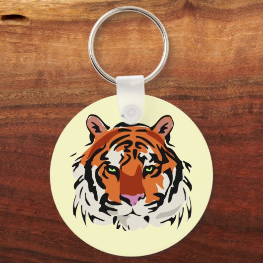 Tijger Sleutelhanger (Voorkant)