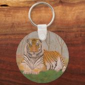 tijger sleutelhanger (Achterkant)