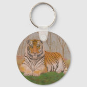 tijger sleutelhanger (Achterkant)