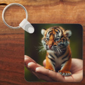 tijger sleutelhanger (Voorkant)