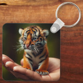 tijger sleutelhanger (Achterkant)