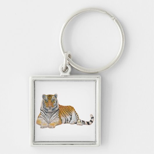 tijger sleutelhanger (Voorkant)