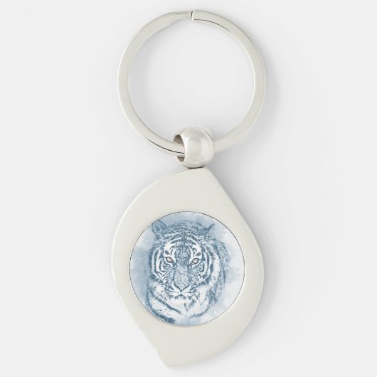 tijger sleutelhanger (Voorkant)