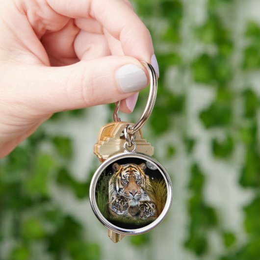 tijger sleutelhanger (Hand)