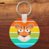 tijger sleutelhanger (Voorkant)