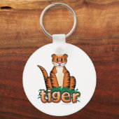 TIJGER! SLEUTELHANGER (Voorkant)