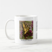 Tijger slib met Roos Sage Coffee Mok (Links)