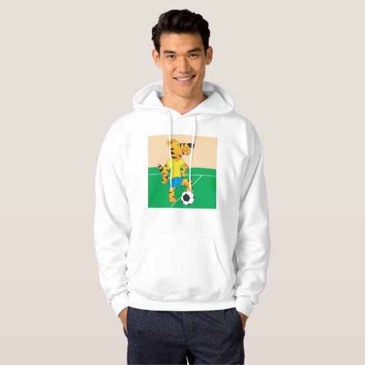 Tijger speelbal hoodie (Voorkant volledig)