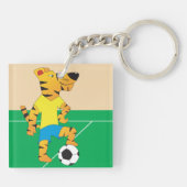 Tijger speelbal sleutelhanger (Achterkant)