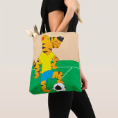 Tijger speelbal tote bag