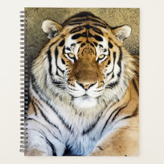 Tijger spiral Weekly/Maandelijkse Planner (Voorkant)