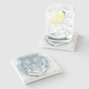 tijger stenen onderzetter