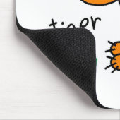 Tijger Stick Figure Muismat (Hoek)