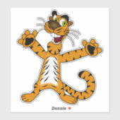 tijger sticker (Vel)