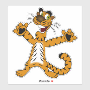 tijger sticker
