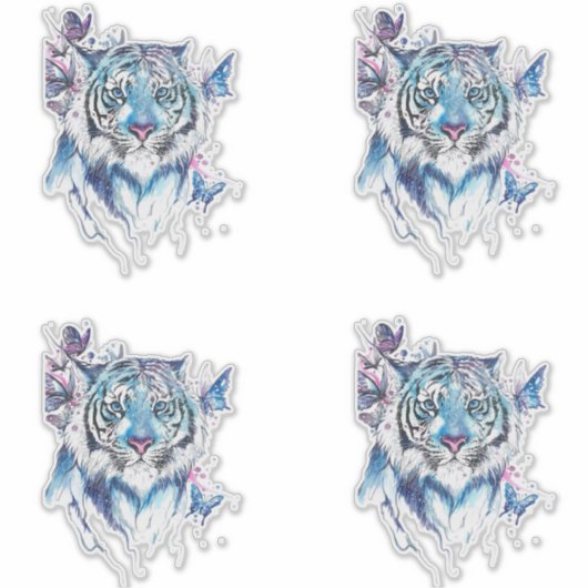 Tijger Sticker (Voorkant)