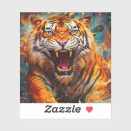 tijger sticker