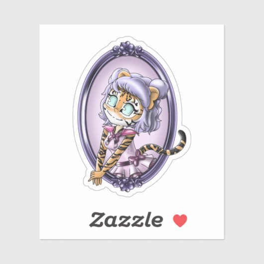 tijger sticker (Vel)